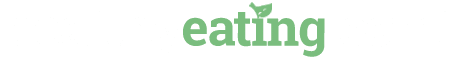 Healthy Eating Logo with inverse color
