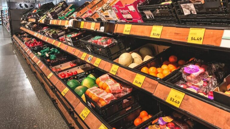 supermarket grocery list